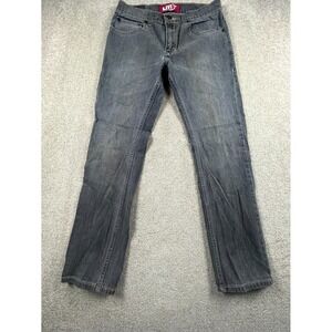 Levi's 511 Skinny‎ Jeans Mens 28x28 Gray Denim Cotton Stretch Medium Wash Travel
